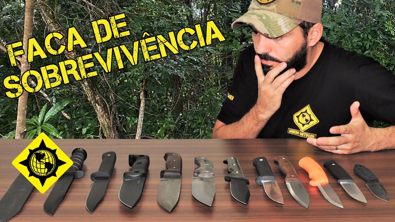 Como escolher a  Faca de Sobrevivência 