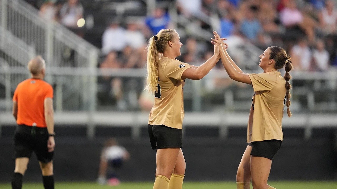 Vanderbilt Commodores против Memphis Tigers | Лучшие моменты игры | SEC Soccer 2026
