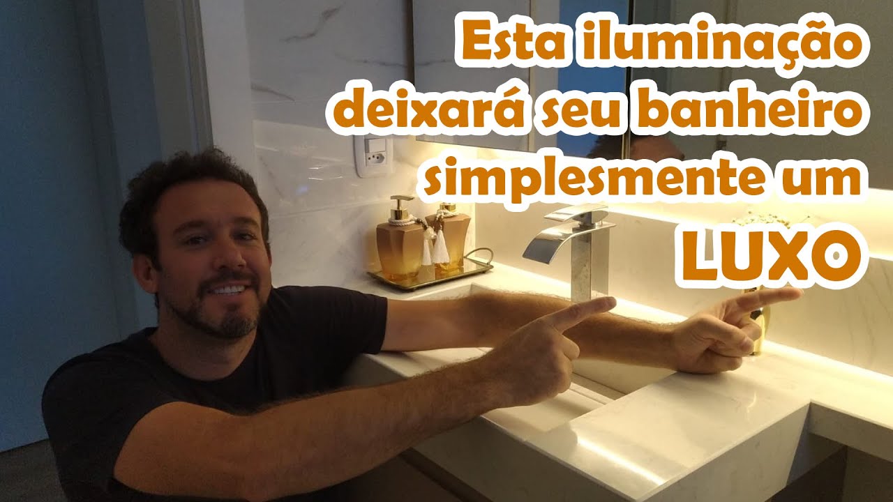 Como instalar fita de led no móvel / espelho do banheiro: Tutorial Passo a Passo!
