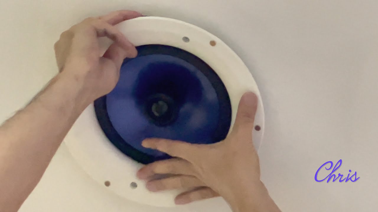 YAMAHA CEILING SPEAKER NS-IC800 UNBOX & TEST - 4K HDR Record by iPhone 12 Pro Max.