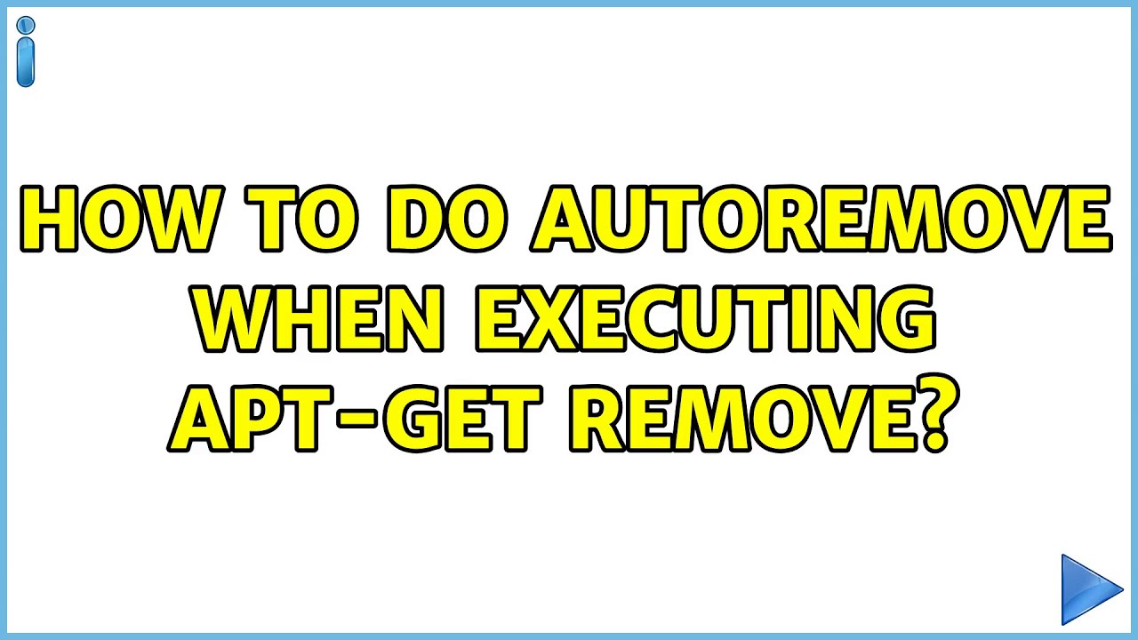 Ubuntu: How to do autoremove when executing apt-get remove?