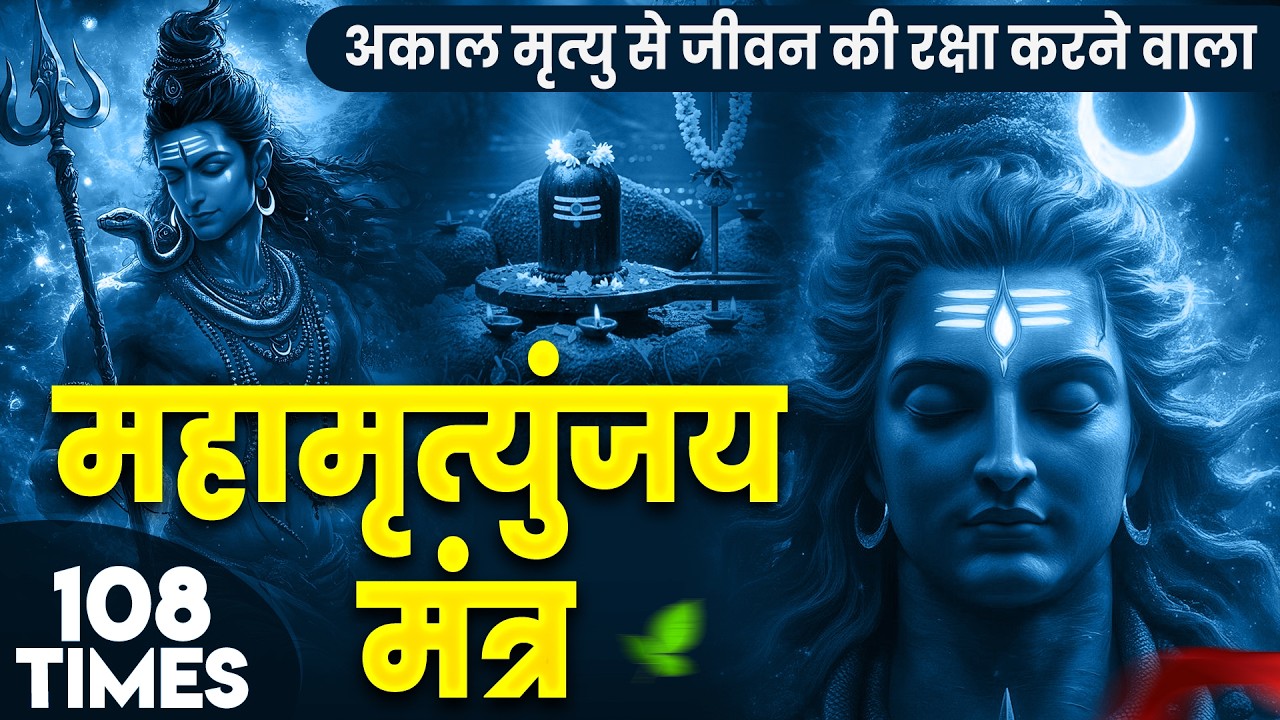 Powerful Mahamrityunjay Mantra - आज महामृत्युंजय मंत्र सुनने से शिव जी का आशीर्वाद प्राप्त होता है