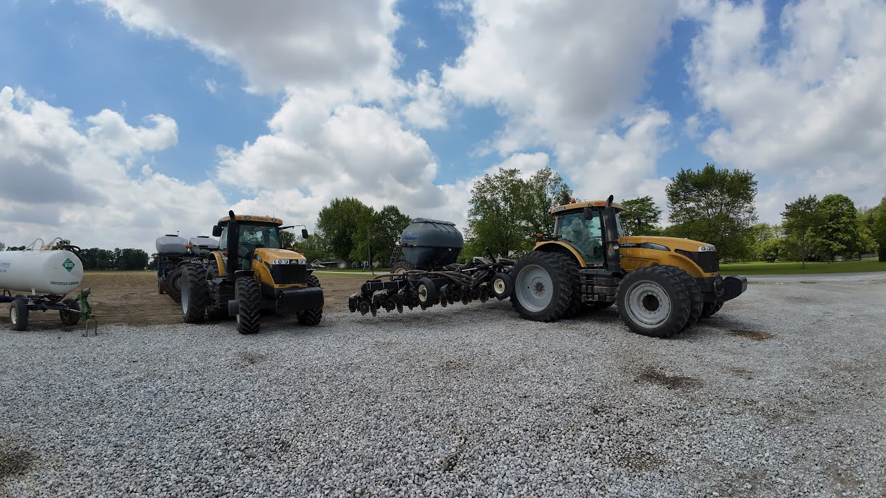 Racing Rain Chasing Planters & Strip Till | Raccoon Rescue & Windy Day Chaos