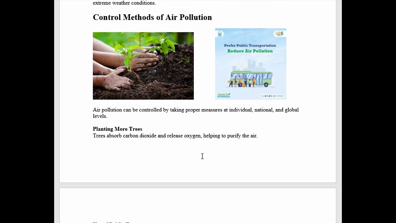 Air Pollution: Causes, Effects, and Solutions |The Growing Crisis of Air Pollution