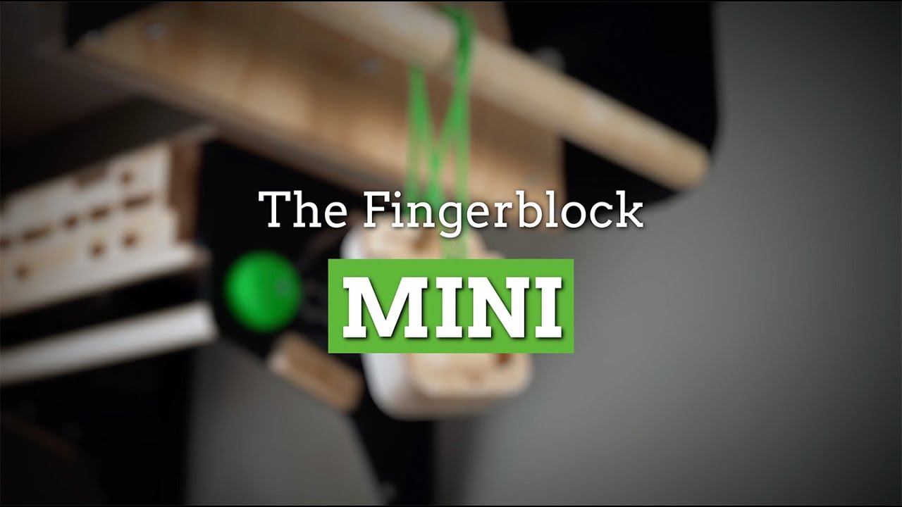 CLEVO Fingerbloc Mini portable hangboard