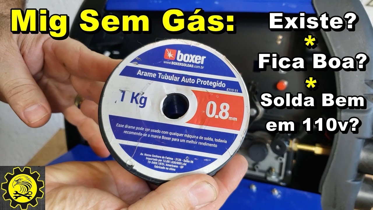 Solda Mig Sem Gas, Existe? Fica Boa a Solda? Solda Bem em 110v? Veja Tudo Isso na Prática