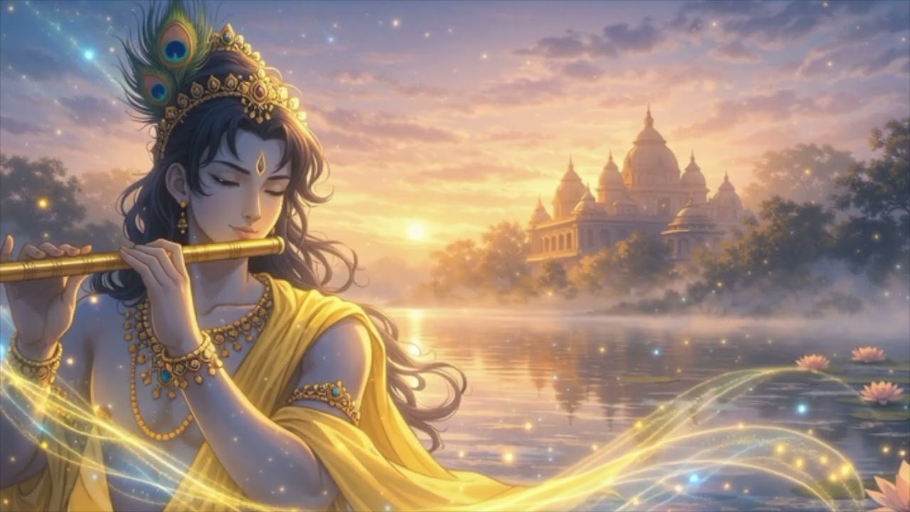 Soothing Krishna Bansuri | Music for Meditation, Sleep & Healing
