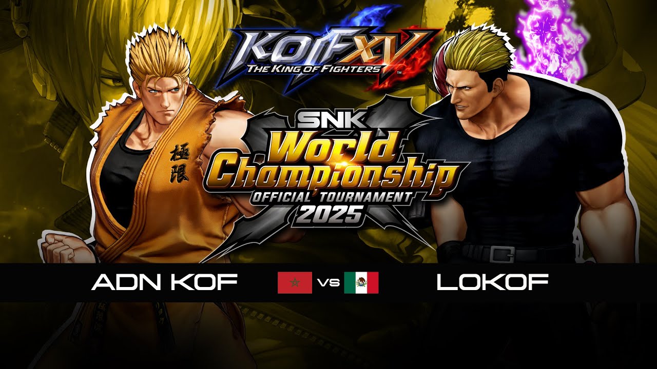 KOF XV 🇲🇦 ADNKOF против LOKOF 🇲🇽 | Чемпионат мира SNK 2025 | THE KING OF FIGHTERS XV #KOFXV #SWC2025