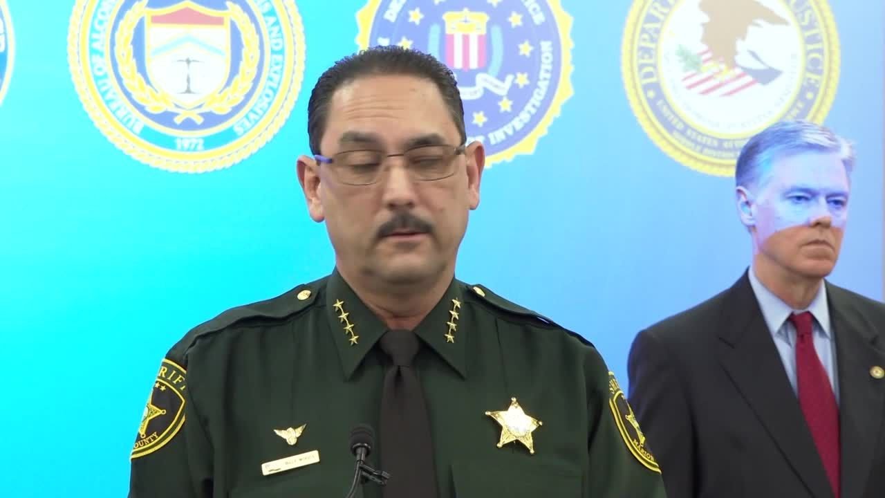Law enforcement officials announce results of violent crime efforts in Marion County