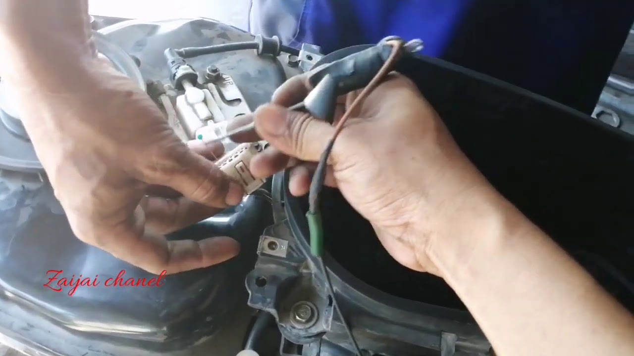 Cek sinyal massa coil - fuelpump dan injector