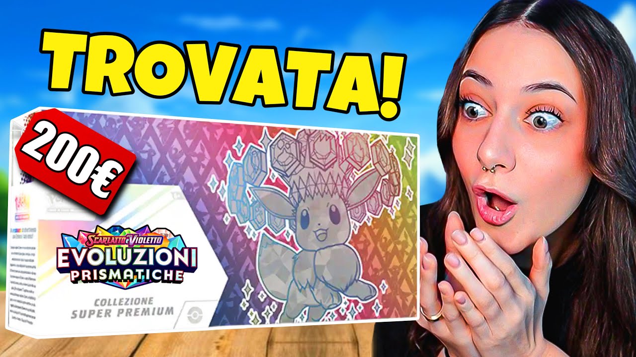APRO la COLLEZIONE POKEMON SUPER PREMIUM di EVOLUZIONI PRISMATICHE 😱 *assurdo*