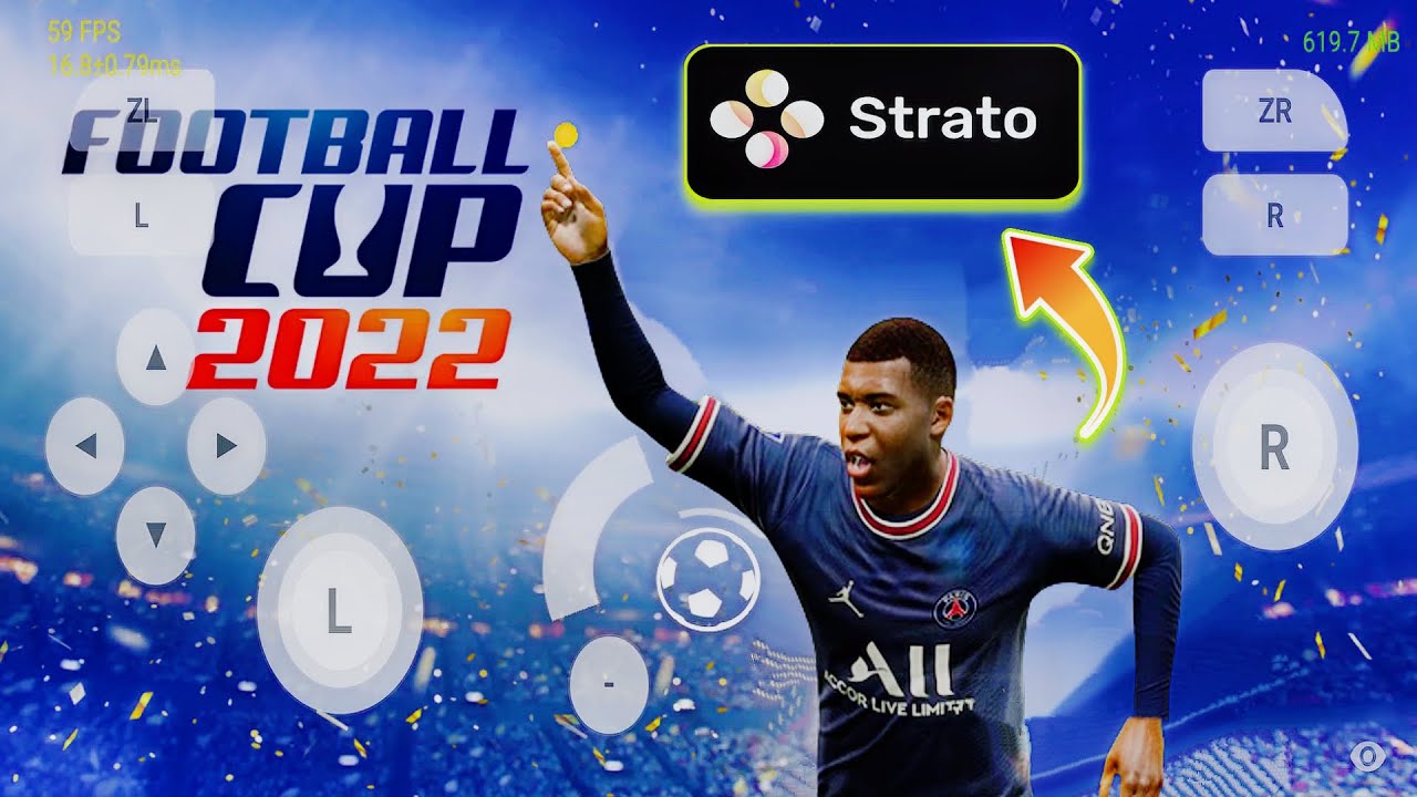 Football Cup 2022 [ 60Fps ] - Career, Tournaments | Football Game Skyline Strato New Update