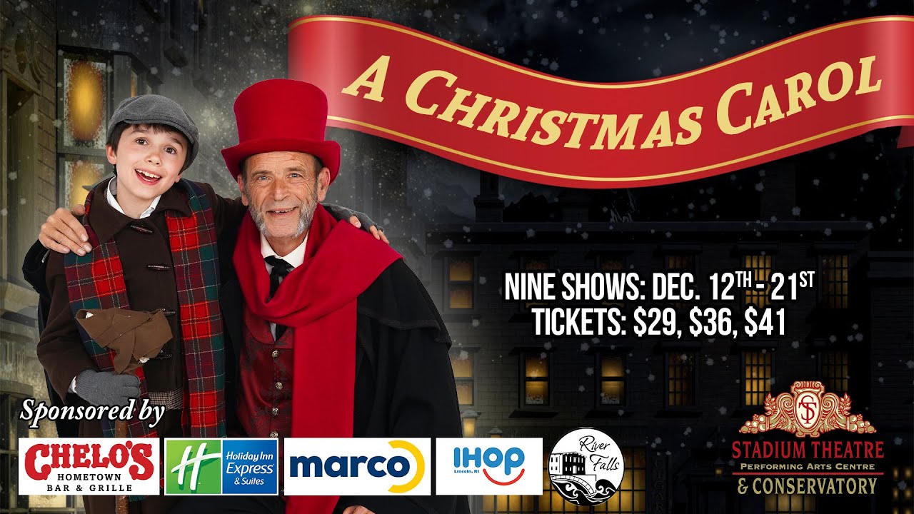A Christmas Carol - December 12-21, 2025 at the Stadium Theatre