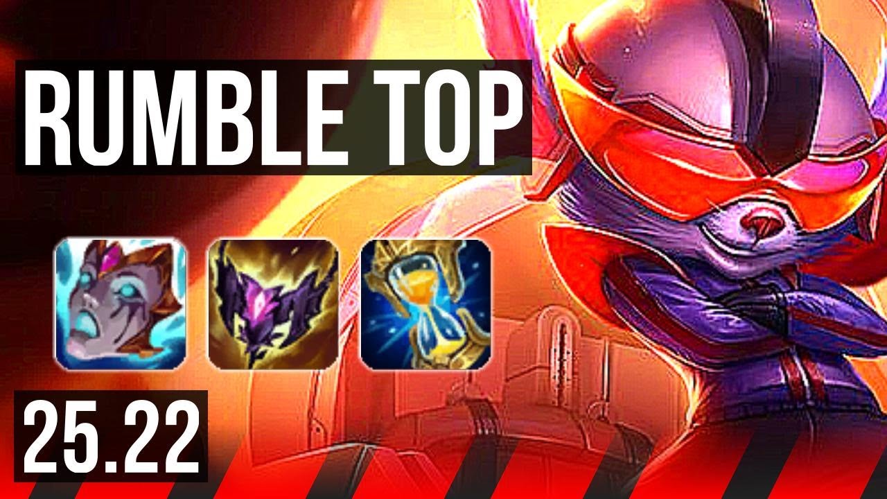 RUMBLE vs SETT (TOP) | EUW Master | 25.22