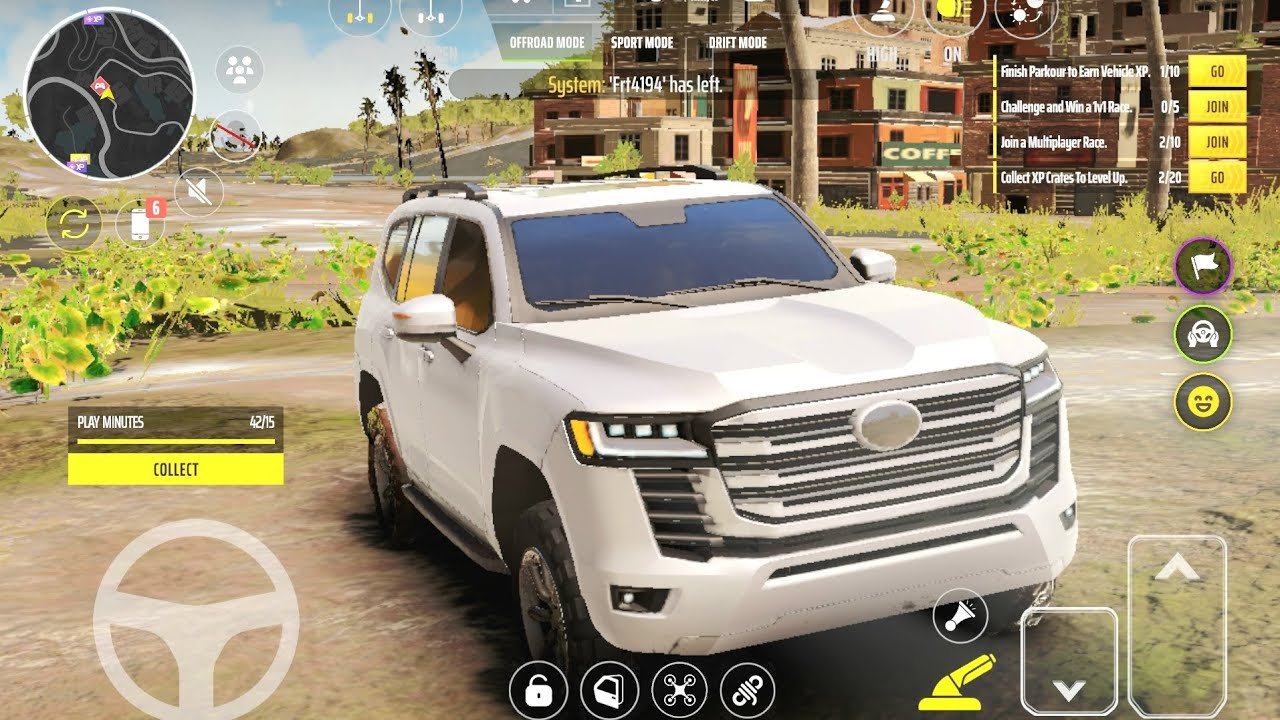 Ax4 Jeep Driving Offroad Games: Mud& Offroad mountain driving rescue passengers android gameplay
