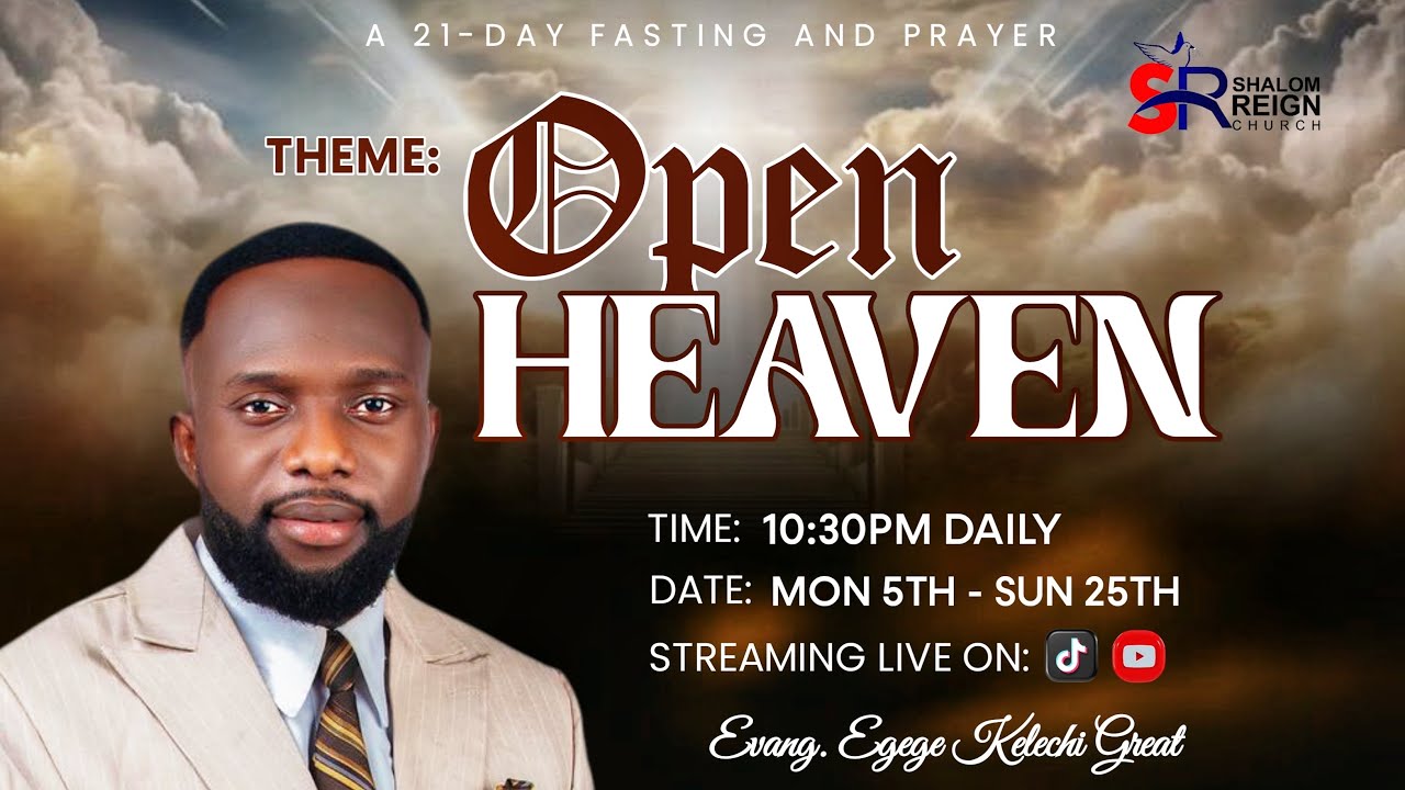 OPEN HEAVEN BY EVANG.EGEGE KELECHI GREAT 