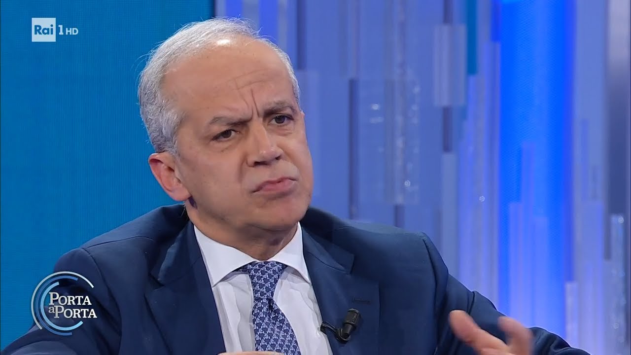 Il ministro Piantedosi: l'arresto del boss Matteo Messina Denaro - Porta a porta 17/01/2023