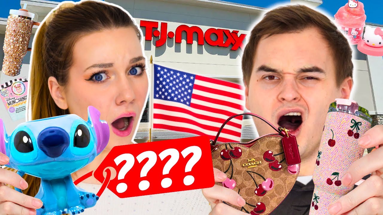 UHÁDNI CENU KOUPÍM TI TO! AMERICKÝ TJ MAXX!😱
