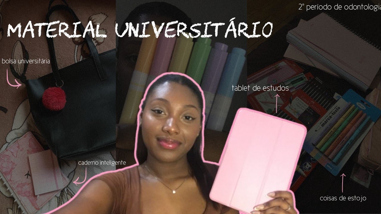 📚🎀✨ MATERIAL UNIVERSITÁRIO 2025 - faculdade de Odontologia🦷⚕️🪥