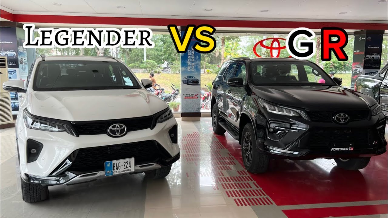 Fortuner Legender VS Fortuner GRS | Detailed Review | #toyota #fortuner #fortunerlover #review