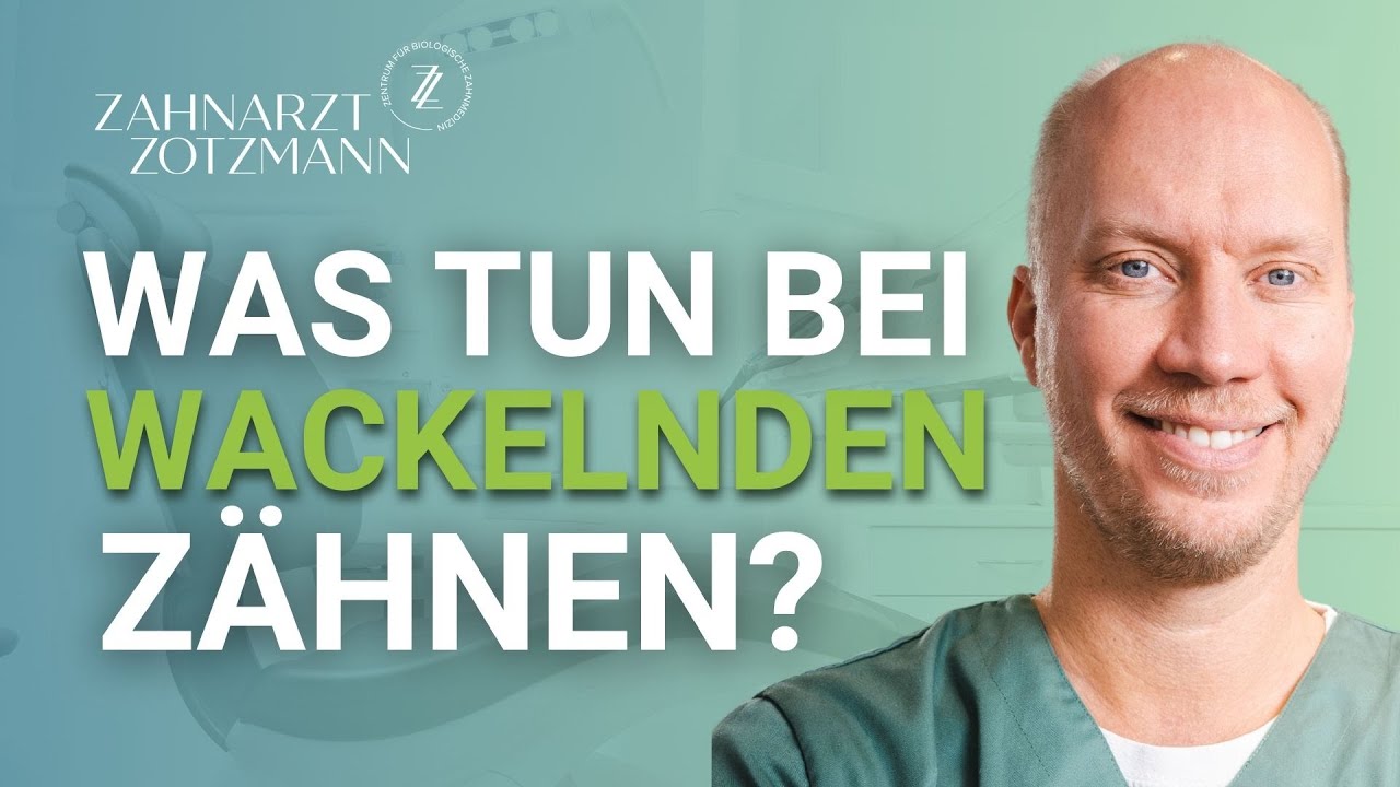 Deine Z&auml;hne wackeln? Ursache & was Du tun kannst