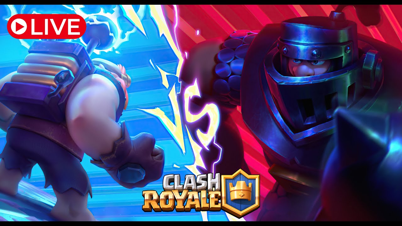 Evening Trophy push to 6000 Clash Royale live stream India