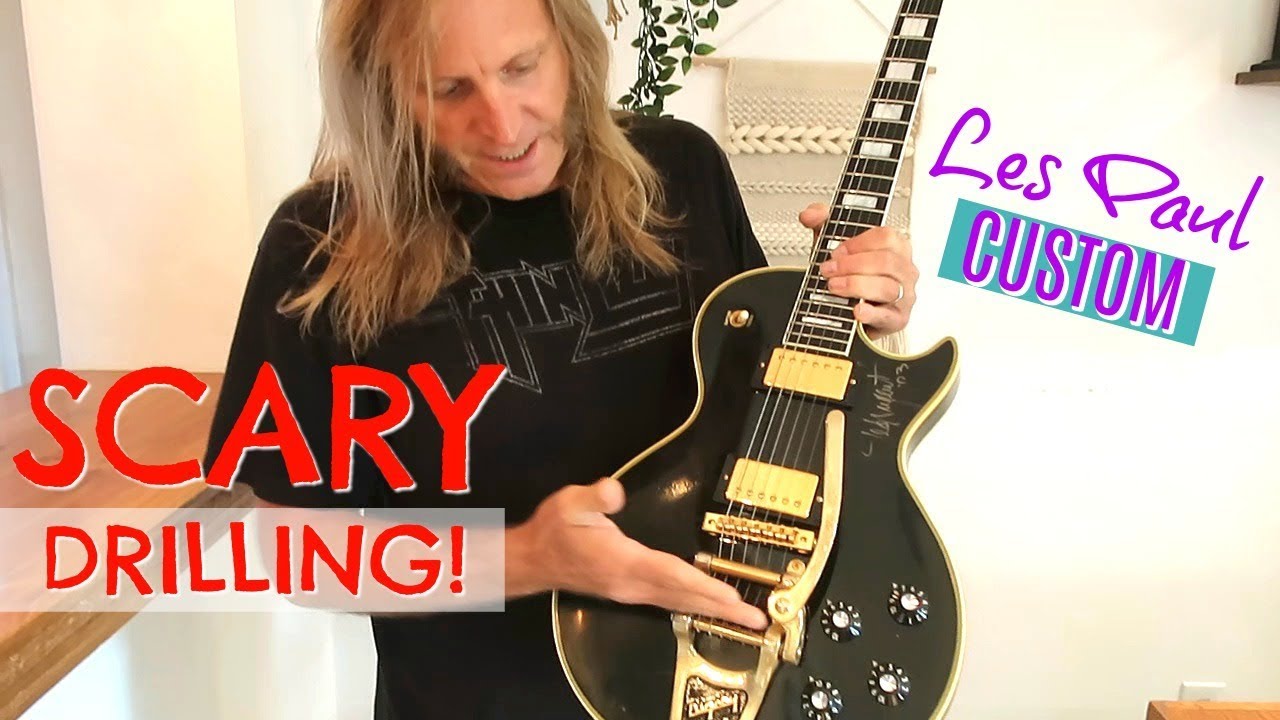 LES PAUL Custom - Replacing Bigsby for Stop tailpiece