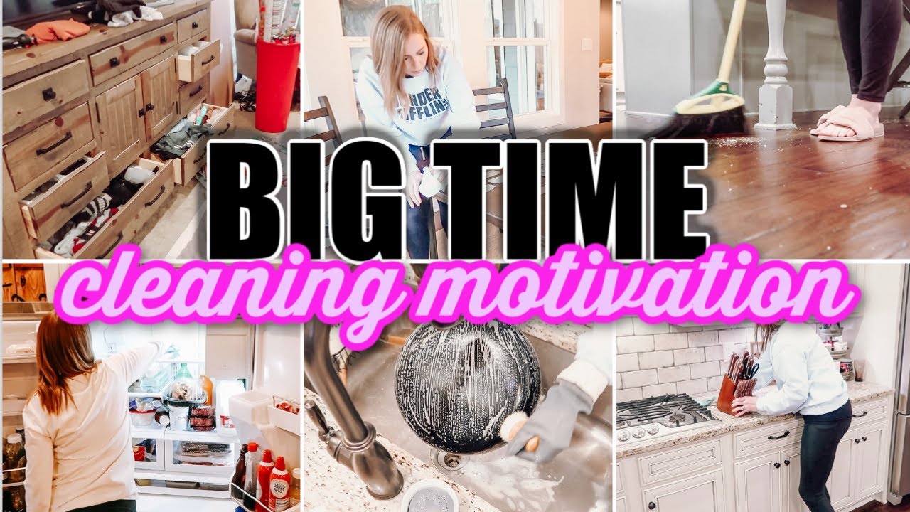 2021 BIG TIME CLEAN WITH ME! | MESSY HOUSE TRANSFORMATION & GROCERY HAUL