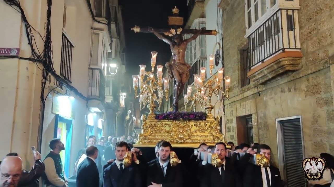 Vía Crucis HHCC Misericordia (Palma), traslado de regreso, Cuaresma Cádiz 2026