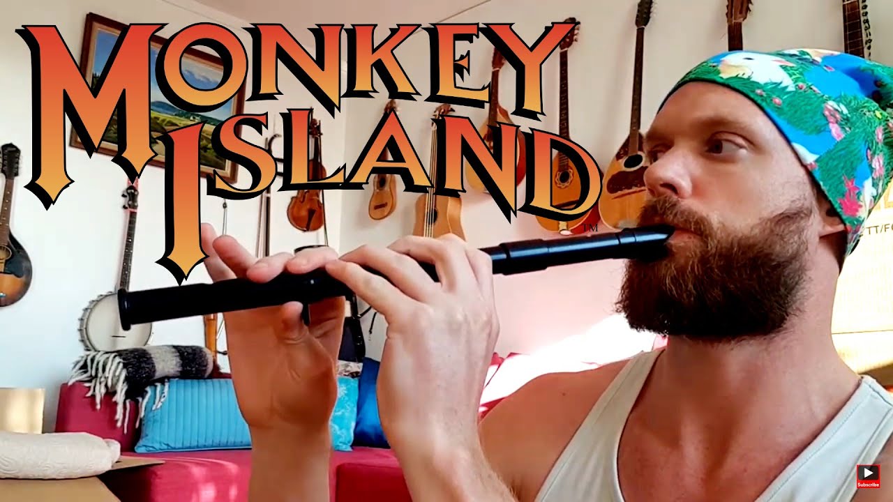 Monkey Island 3, Barbery Coast theme accordion cover