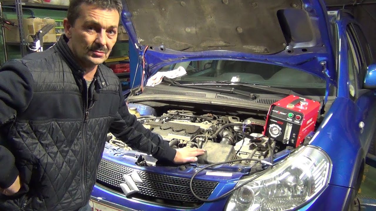 SD960pro wytwornica dymu w akcji Suzuki SX4