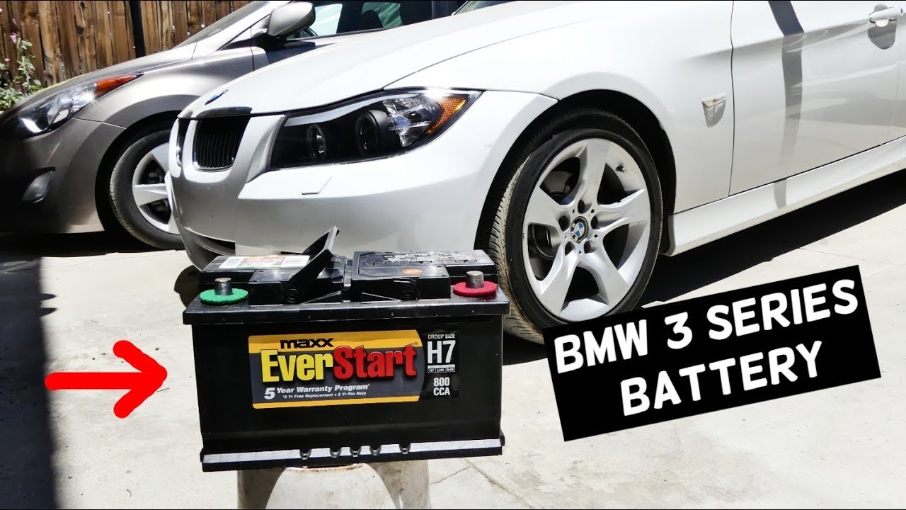 BMW E91 BATTERY REPLACEMENT E90 E92 E93 325i 328i 330i 335i 335d 325xi 328xi