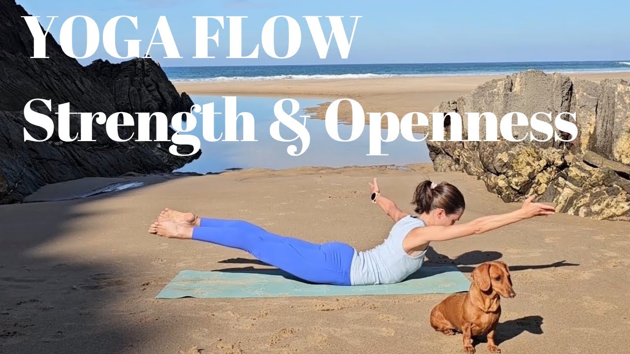 Slow & Strong Beach Yoga Flow | Build Strength & Openness