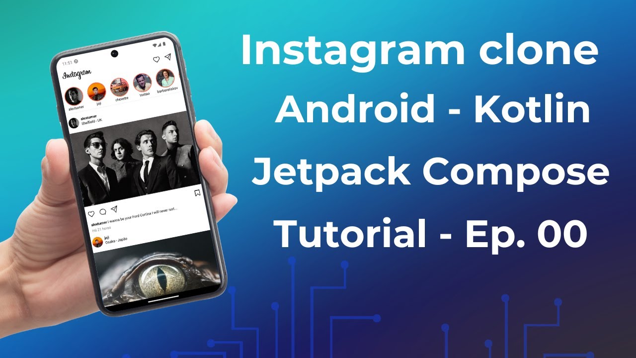 Tutorial Instagram Clone Ep. 00 - Android | Kotlin | Jetpack Compose (Android Studio)