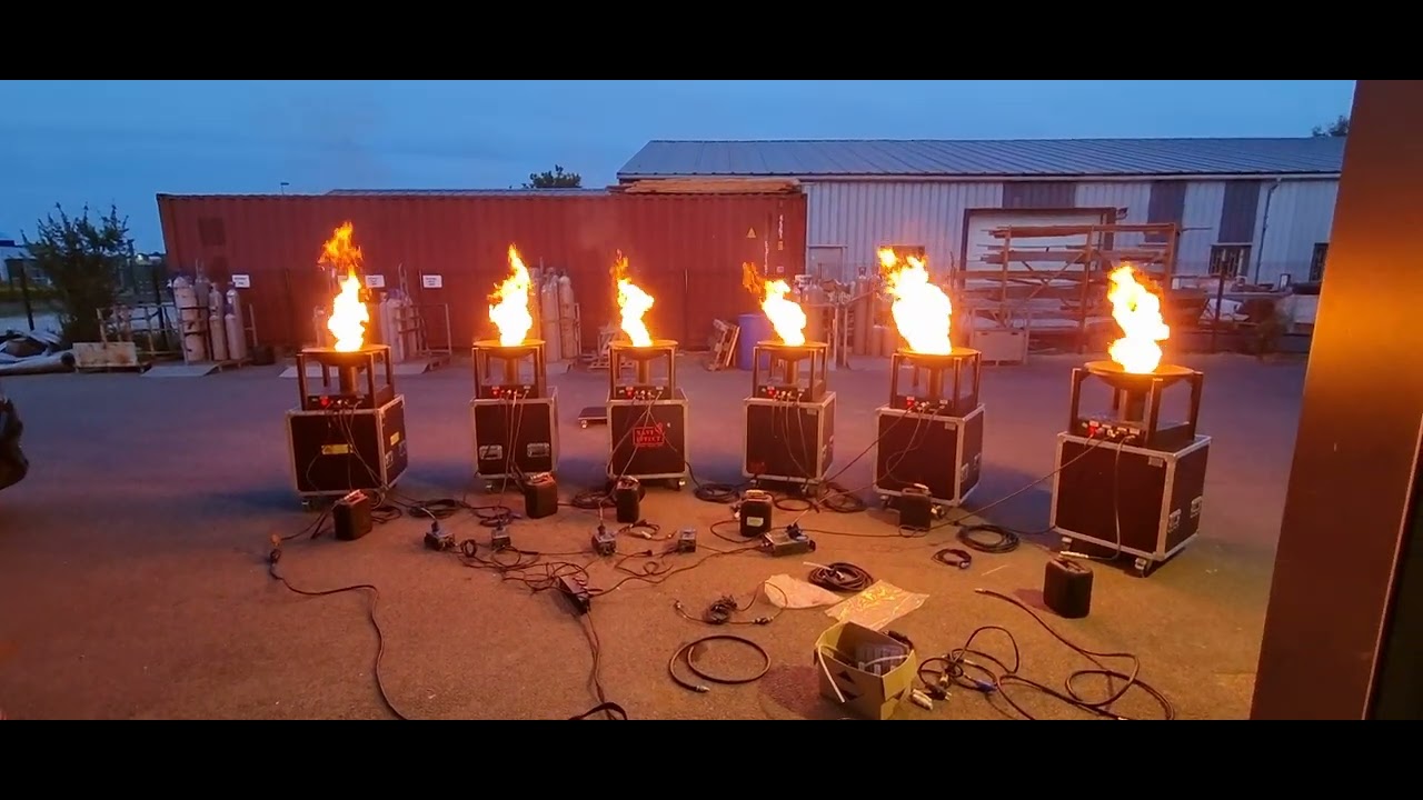 vasques flamme sans gaz