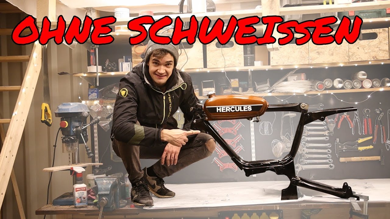 Rahmen f&uuml;r Cafe-Racer-Mofa selber bauen | Mofa-Mittwoch F.02