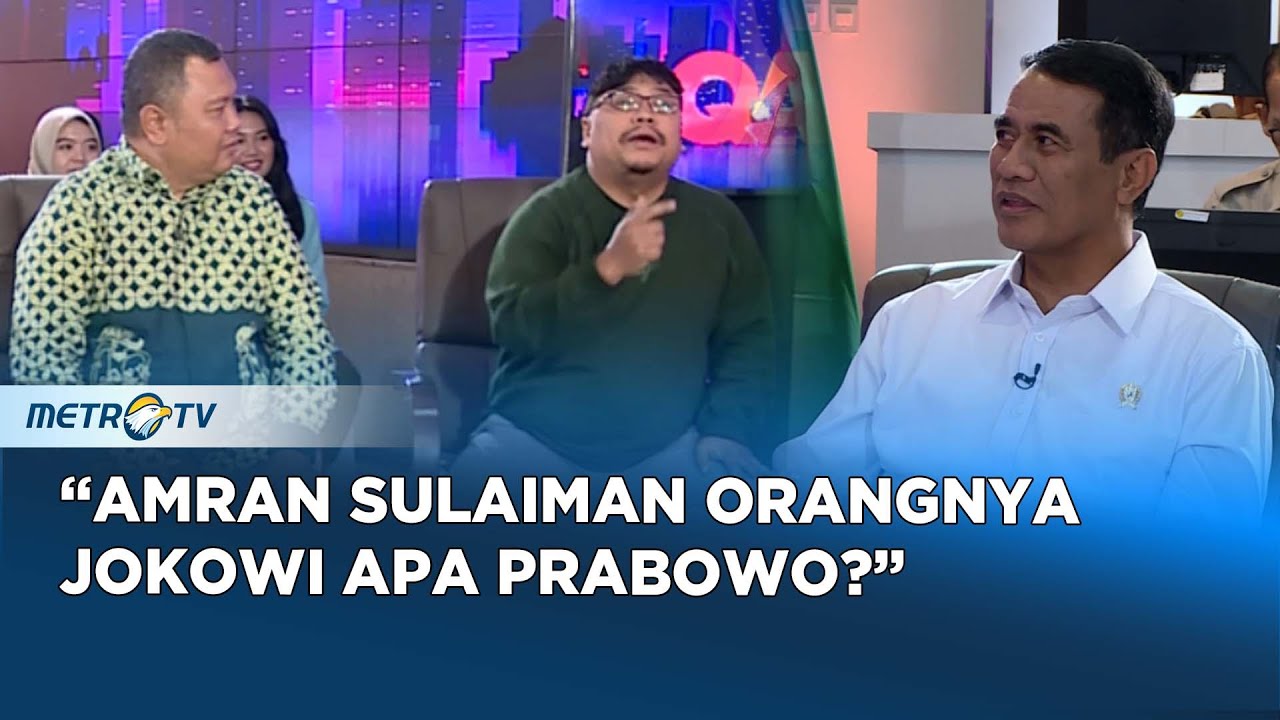 Amran Sulaiman Orangnya Jokowi apa Prabowo Sih? #QnA
