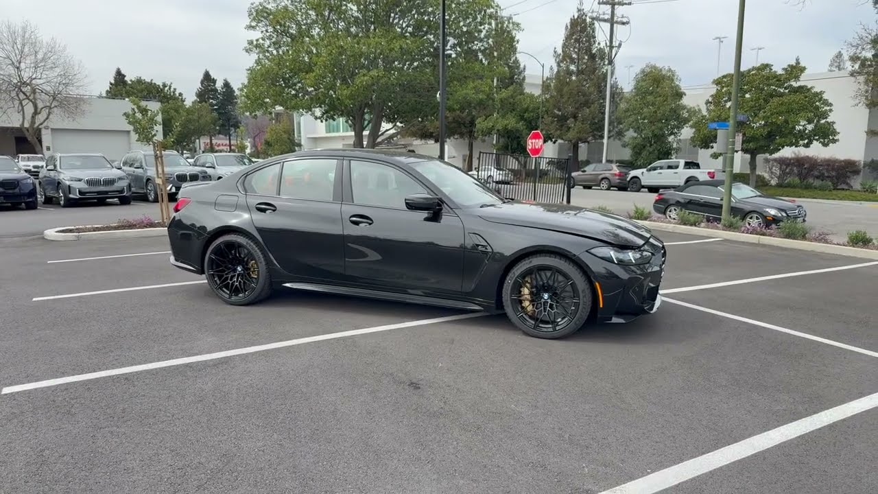 Introducing the 2025 M3 Competition xDrive in Black Sapphire with Carbon Package
