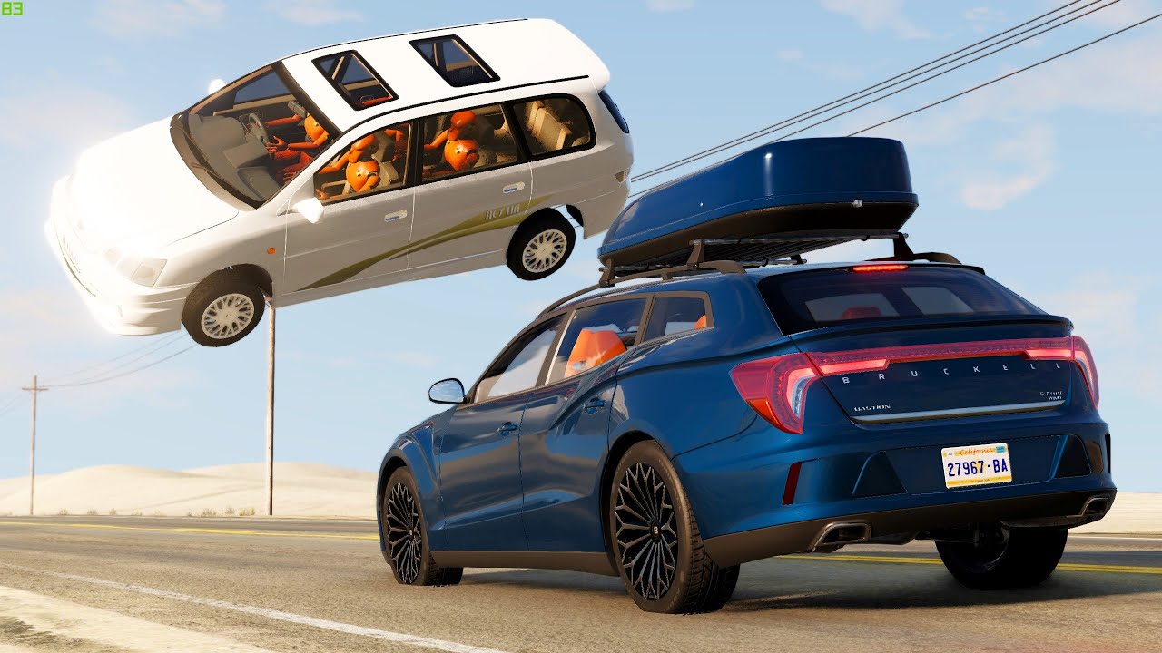 Will these Cars still Drive after Crashing? 🤣 #174 - BeamNG Drive | CRASHdriven