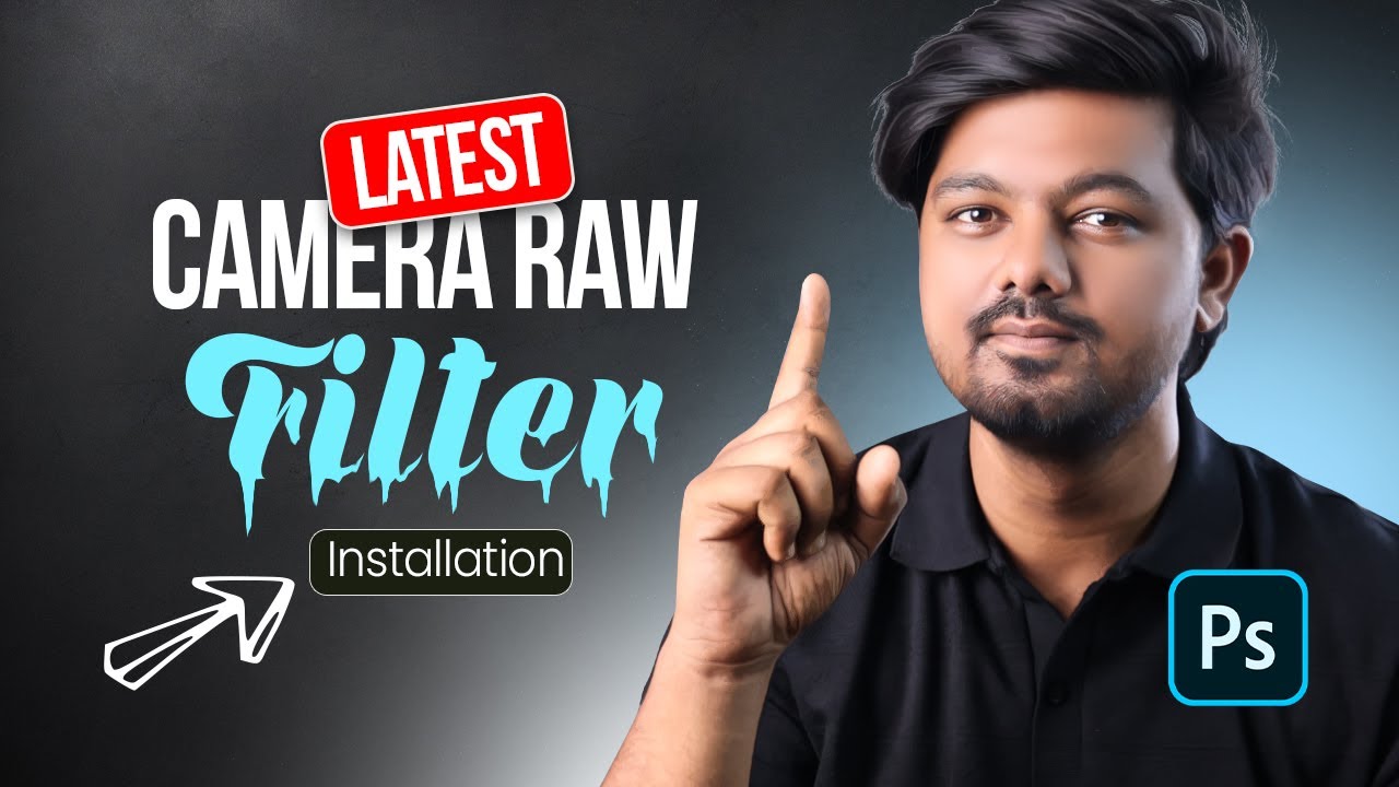 Как установить новейший фильтр Camera Raw в Photoshop (на хинди)
