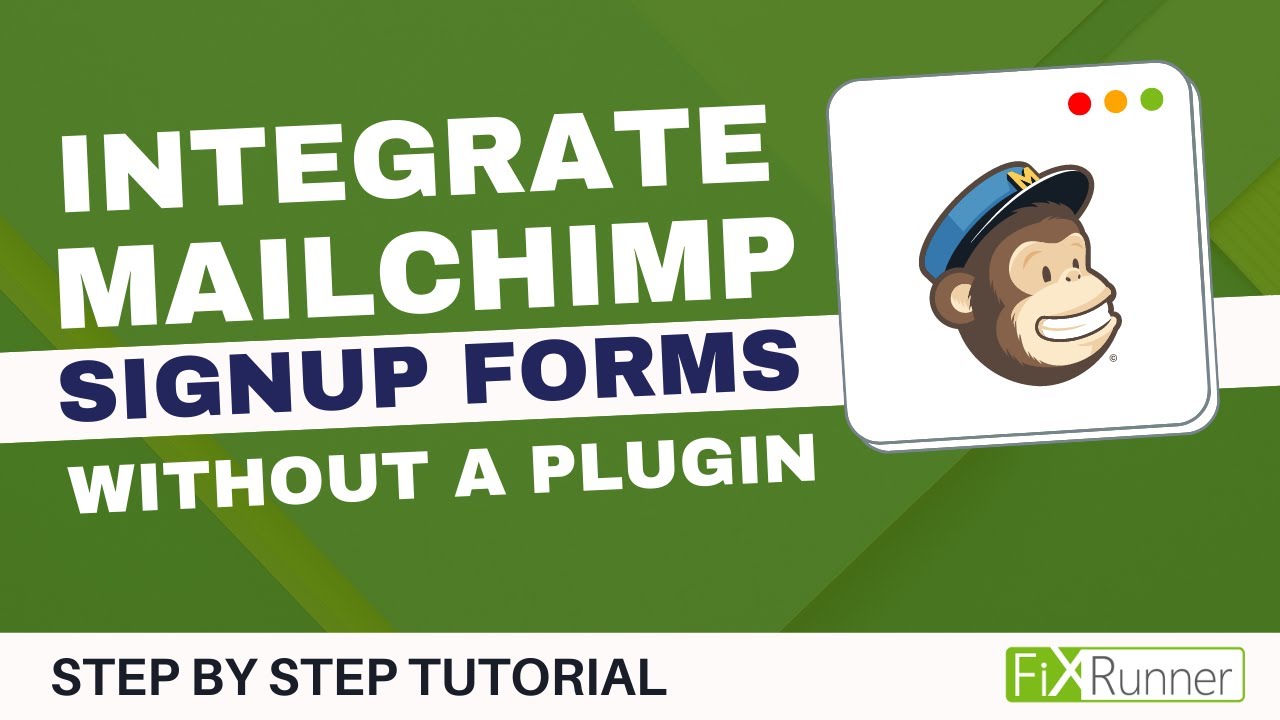 How To Integrate Mailchimp Signup Forms In WordPress Using A Plugin