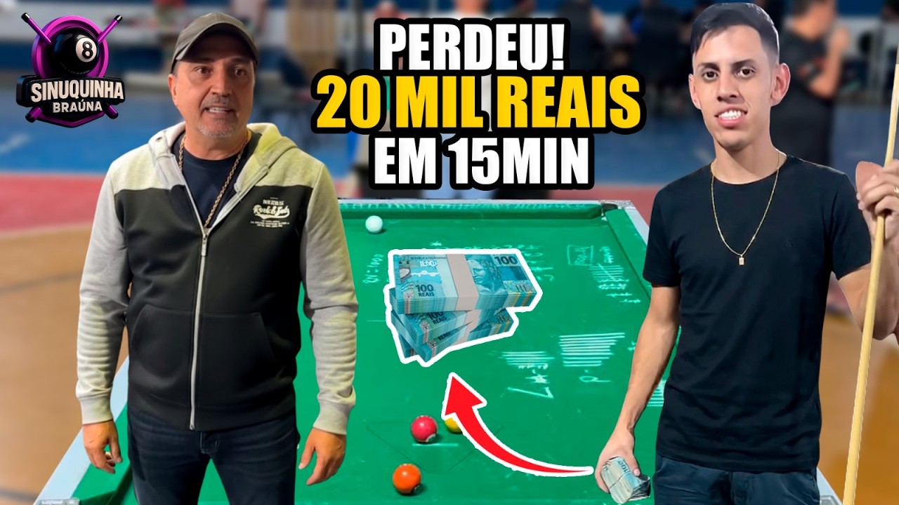 Olha como é FÁCIL perder 20 MIL REAIS 😳 Lambe Lambe vs Cobrador