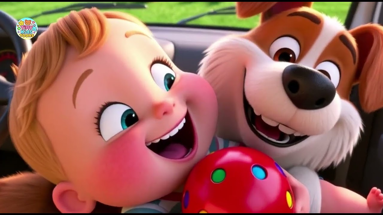 Learning 123 with Dog Van 🐶🚐 | Numbers Song for Kids | Counting Fun for Children