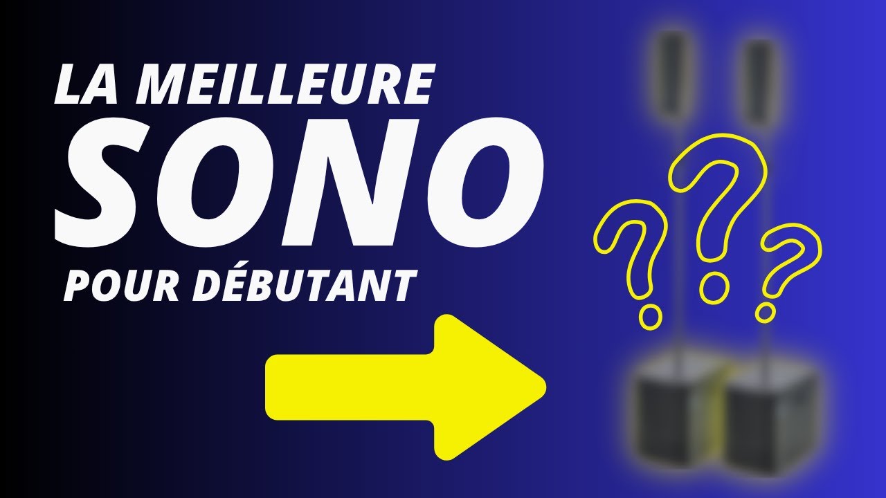 Le meilleur syst&egrave;me de sonorisation pour DJ D&eacute;butant en prestation en 2025 (dB Technologies ES602)