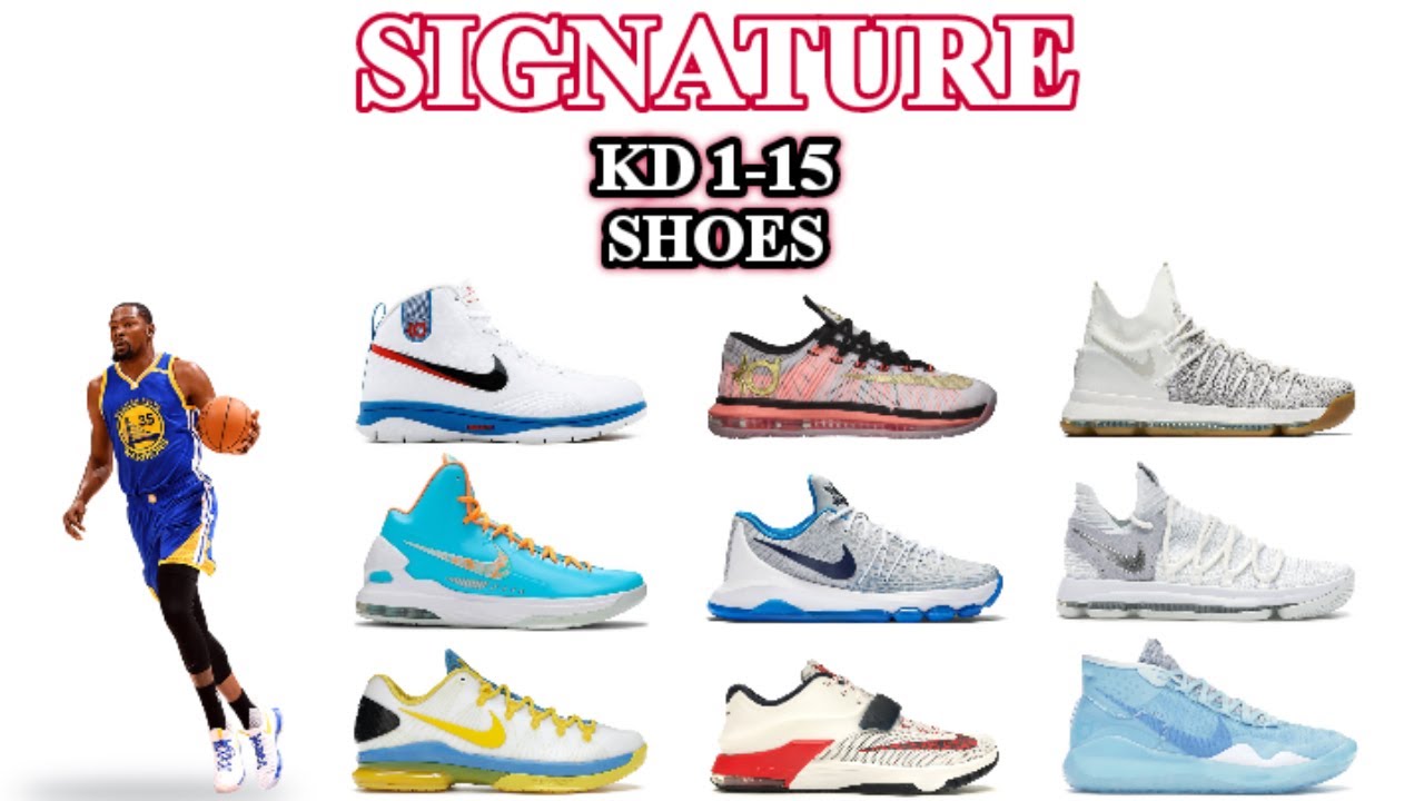 Kevin Durant | KD Shoes 1-15