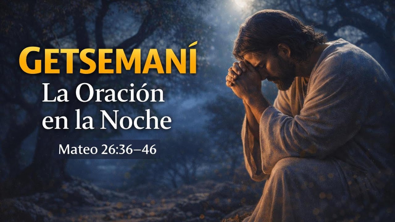 Getsemaní | La Oración que Sostuvo a Jesús |Mateo 26:36–46.