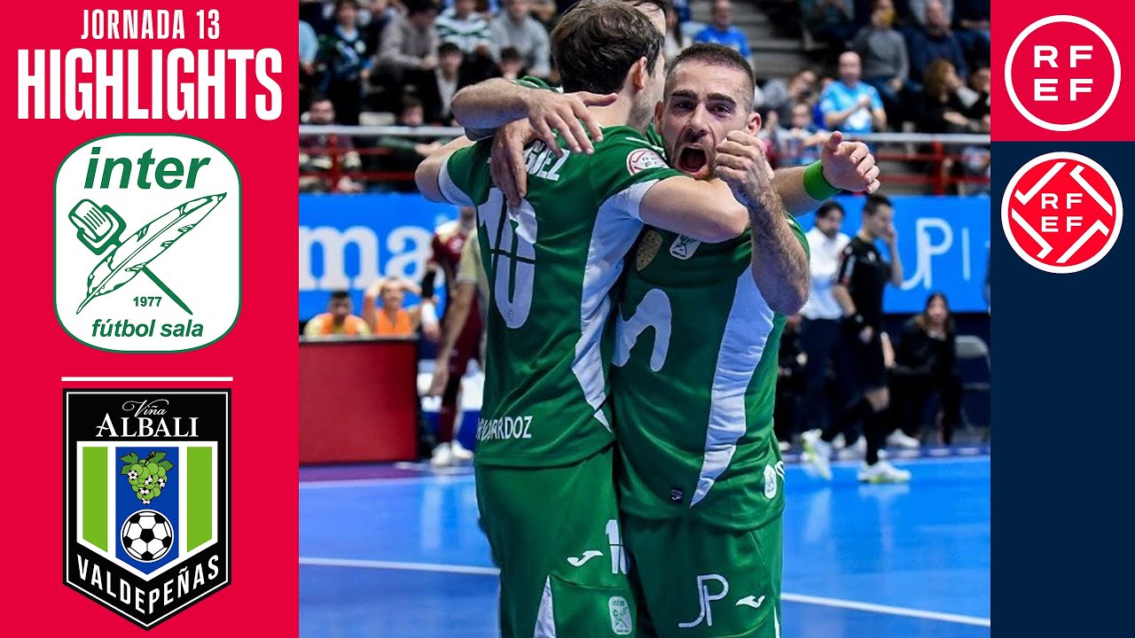 Resumen #PrimeraDivisiónFS | Movistar Inter 2-0 Viña Albali Valdepeñas | Jornada 13