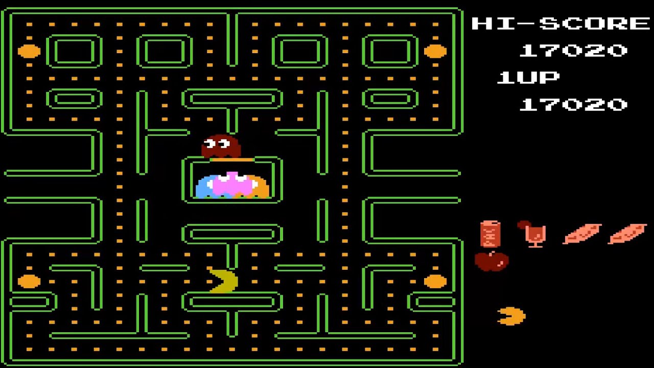 NES Pac Man Plus DePac! FULL VERSION HACK Florida ARCADE COLORS PACMAN DEMAKE ORIGINAL BANDAI NAMCO