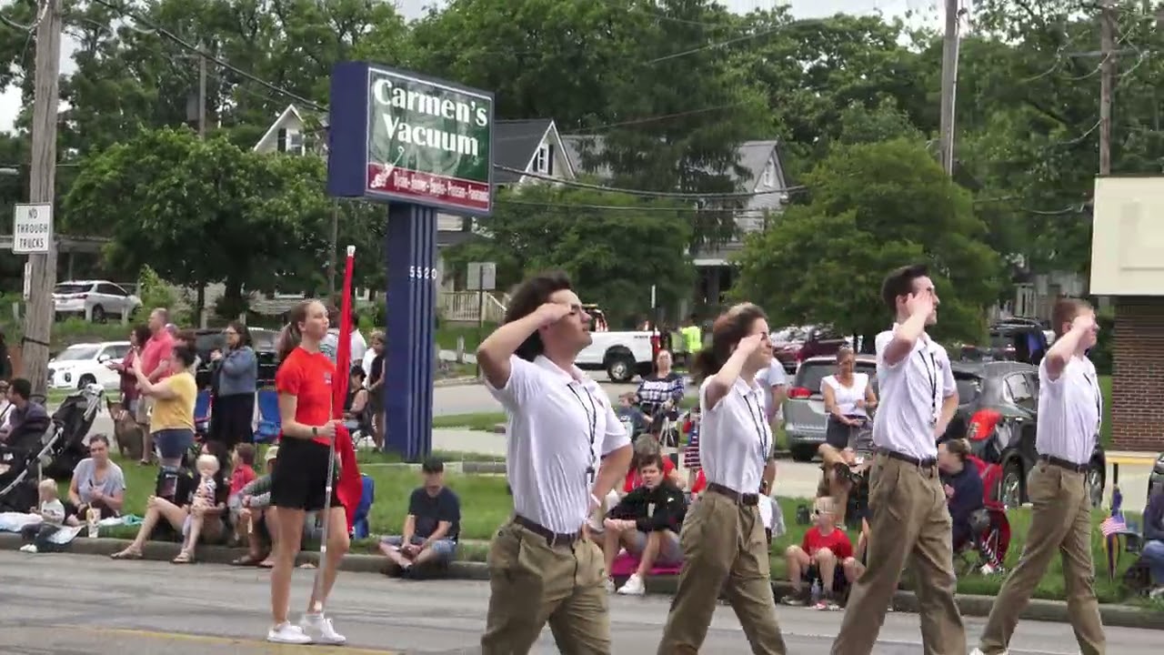 Thomas Worthington Marching Band Memorial Day Parade 2024 TWHS