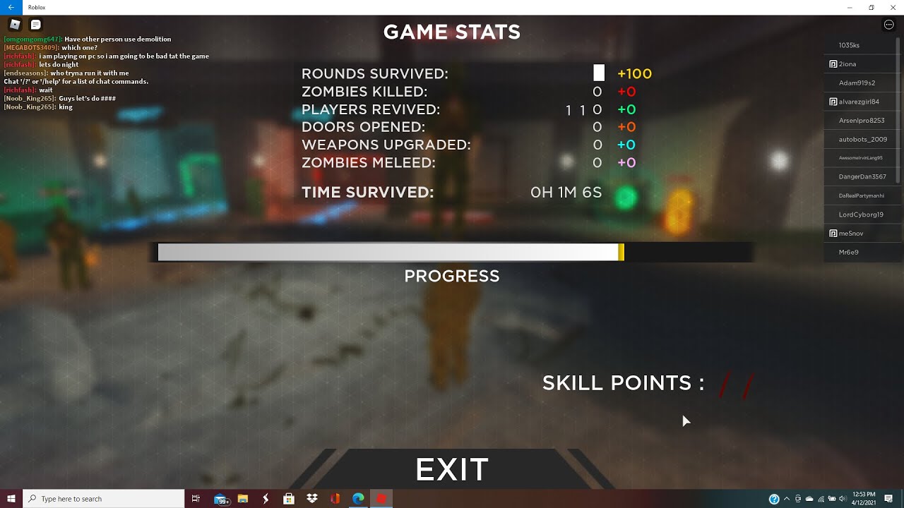 Recoil Zombies : How To Get Tons Of Skill Points